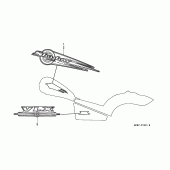 Схема узла: Label read the manual (2) для Honda VT600 Shadow VLX