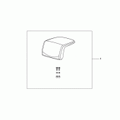 Схема узла: Top box pillion pad (TOP) для Honda XL1000V Varadero