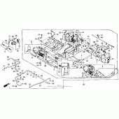 Схема узла: Карбюратор (assembly) для Honda VFR750F VFR750R (RC30)