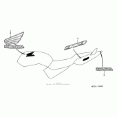 Схема вузла: Marks для Honda CB900 919