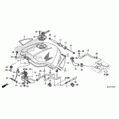 Схема узла: Топливный бак для Honda ST1300 Pan-European