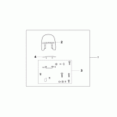 Схема вузла: Custom windshield для Honda VT750 Shadow Aero