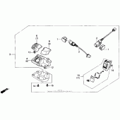Схема вузла: Trunk pocket set 90 для Honda GL1500 Gold Wing