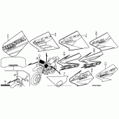 Схема вузла: Marks для Honda XR650