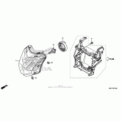 Схема вузла: Фара для Honda CTX700