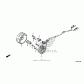 Схема вузла: Генератор для Honda CRF150 CRF150RB