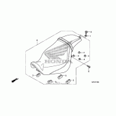 Схема узла: Сиденье для Honda VT750 Shadow Spirit