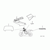 Схема вузла: Stripes (03) для Honda XR650