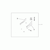 Схема вузла: Backrest stay для Honda VT750 Black Widow