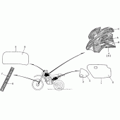 Схема вузла: Mark 95 для Honda XR250