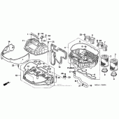 Схема узла: Воздушный фильтр (2) для Honda CBR1000 CBR1000RR Fireblade