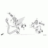 Схема узла: Switch + Cable (2) для Honda VFR1200 VFR