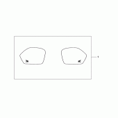 Схема вузла: Pannier cover set для Honda VFR800 VFR