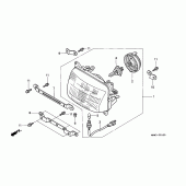 Схема узла: Фара для Honda XL600 Transalp