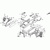 Схема вузла: Shelter для Honda GL1500 Gold Wing Interstate