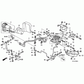 Схема вузла: Front power unit / front va lve unit для Honda CBR1000 CBR1000RR (ABS) Fireblade