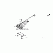 Схема вузла: Задній ліхтар (Стоп-сигнал) для Honda CRF250 CRF250X