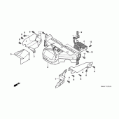 Схема узла: Chamber protector для Honda GL1500 Gold Wing Special Edition