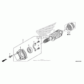 Схема узла: Primary shaft для Honda ST1300 Pan-European