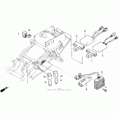 Схема вузла: Cdi unit для Honda VFR750F VFR750R (RC30)