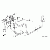 Схема узла: Система индукции воздуха для Honda XR650
