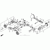 Схема вузла: Поворотники для Honda VT600 Shadow VLX