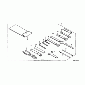 Схема вузла: Інструмент для Honda VT600 Shadow VLX