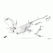 Схема узла: Педаль(Лапка) для Honda CRF125 CRF125FB