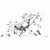 Схема вузла: Електрообладнання для Honda CRF1000 Africa Twin