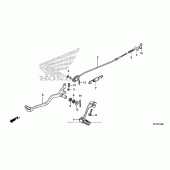 Схема узла: Педаль(Лапка) для Honda CRF150 CRF150F