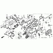 Схема вузла: Електрообладнання (CBR1000RR4 / 5) для Honda CBR1000 CBR1000RR Fireblade