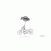 Схема вузла: Mark 99-02 для Honda CMX250 Rebel