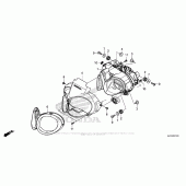 Схема вузла: Headlight (2) для Honda CRF250 CRF250RL Rally