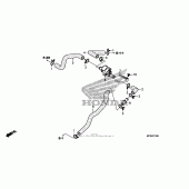 Схема вузла: Pair control valve для Honda VT1300 Fury