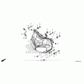 Схема вузла: Фара для Honda CRF1000 Africa Twin