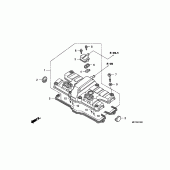 Схема узла: Клапанная крышка для Honda CB1300 Super Bol D’Or