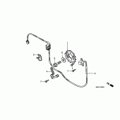 Схема узла: Генератор импульсов для Honda VT1100 Shadow Aero