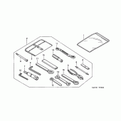 Схема вузла: Інструмент для Honda CBR1100XX Blackbird