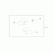 Схема вузла: Leather saddlebag set для Honda VT750 Shadow Aero