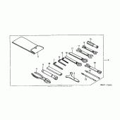 Схема вузла: Інструмент для Honda VT750 Shadow Deluxe