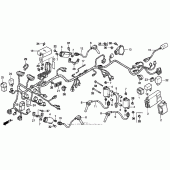 Схема вузла: Wire harness 94-97 для Honda VFR750F Interceptor