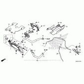 Схема вузла: Радіатор для Honda CBR500 CBR500R