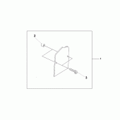 Схема вузла: Backrest plate для Honda VT750 Shadow Aero