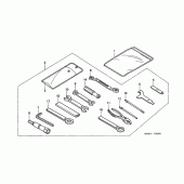 Схема вузла: Інструмент для Honda CBR900RR CBR919RR Fireblade