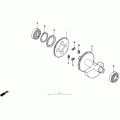 Схема вузла: Balancer для Honda XR650