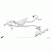 Схема вузла: Throttle Body (Tubing) для Honda GL1800 Gold Wing Valkyrie