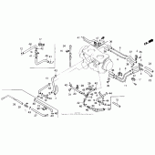 Схема узла: Tubing (1) 91 для Honda GL1500 Gold Wing Aspencade