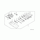 Схема вузла: Інструмент для Honda NX250