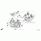 Схема узла: Фара для Honda ST1300 Pan-European