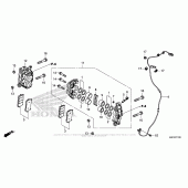 Схема вузла: Передній гальмівний супорт для Honda CRF1000 Africa Twin